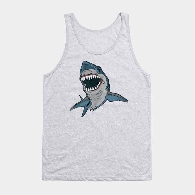 Dangerous Shark Tank Top by Mako Design 